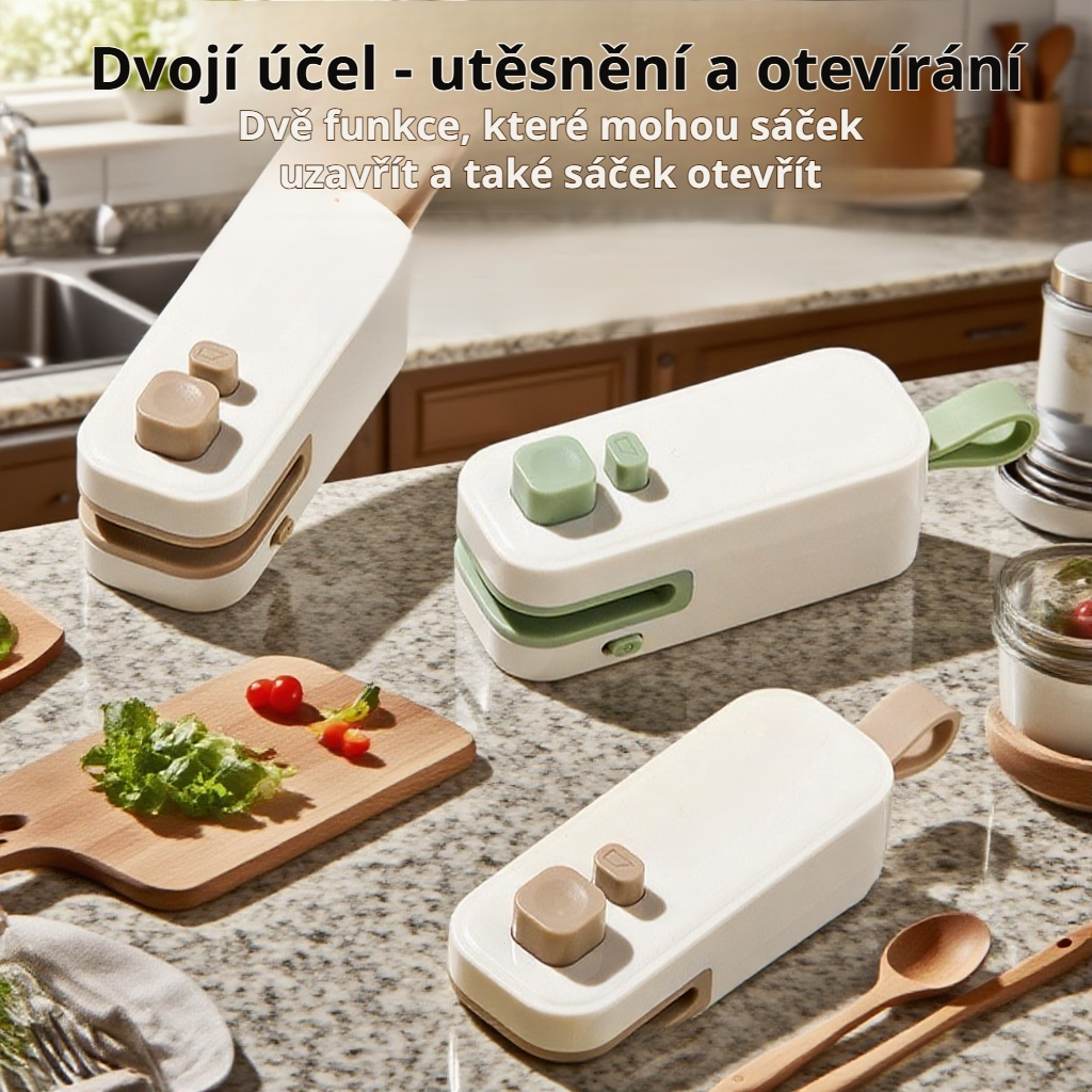 Přenosný magnetický svařovací stroj na sáčky pro domácnost