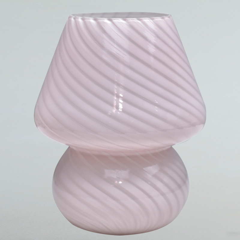 빈티지 스탠드 USB 버섯 램프