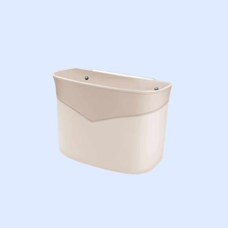 차량용 쓰레기통 조수석 도어 걸이형 수납함