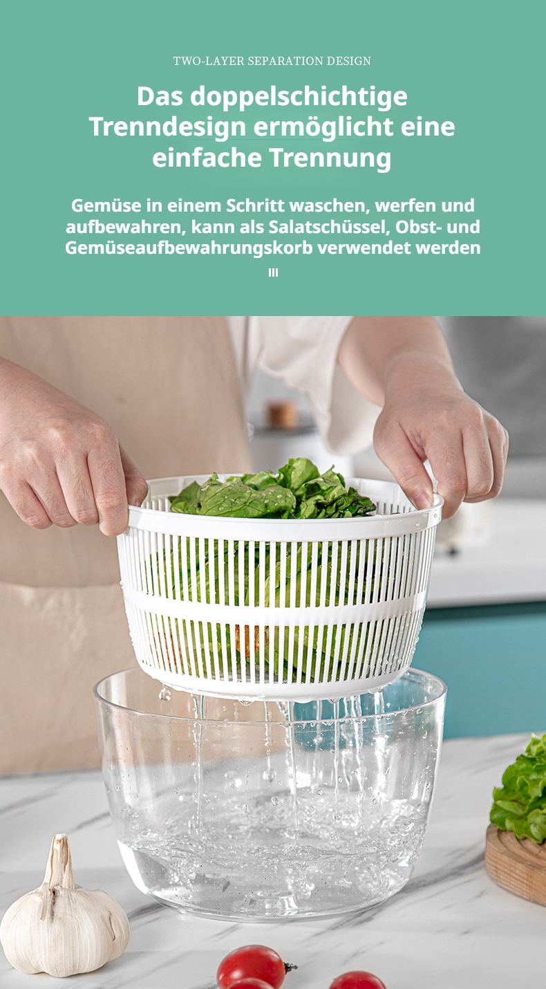 Multifunktionales Gerät für Obst und Gemüse