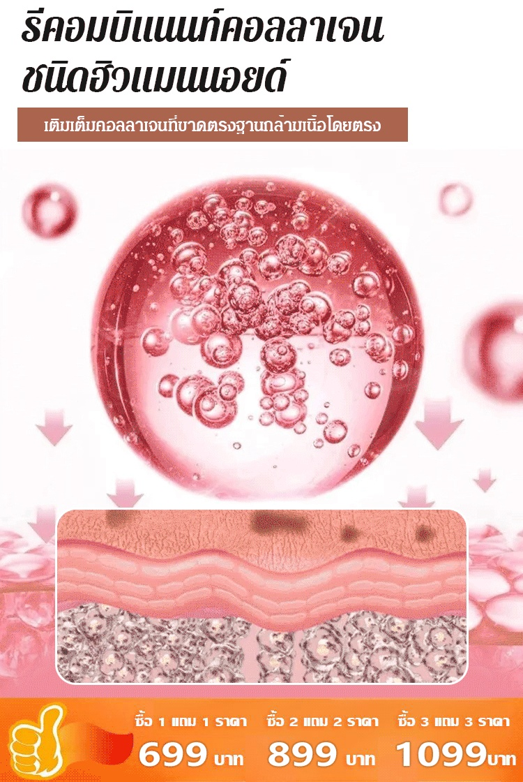 มาส์กคอลลาเจนแบบลอก