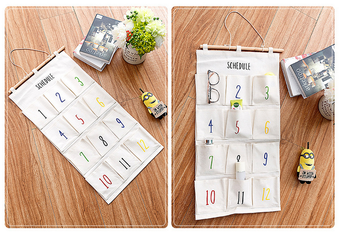 リビングや子供部屋で使える布製収納バッグ