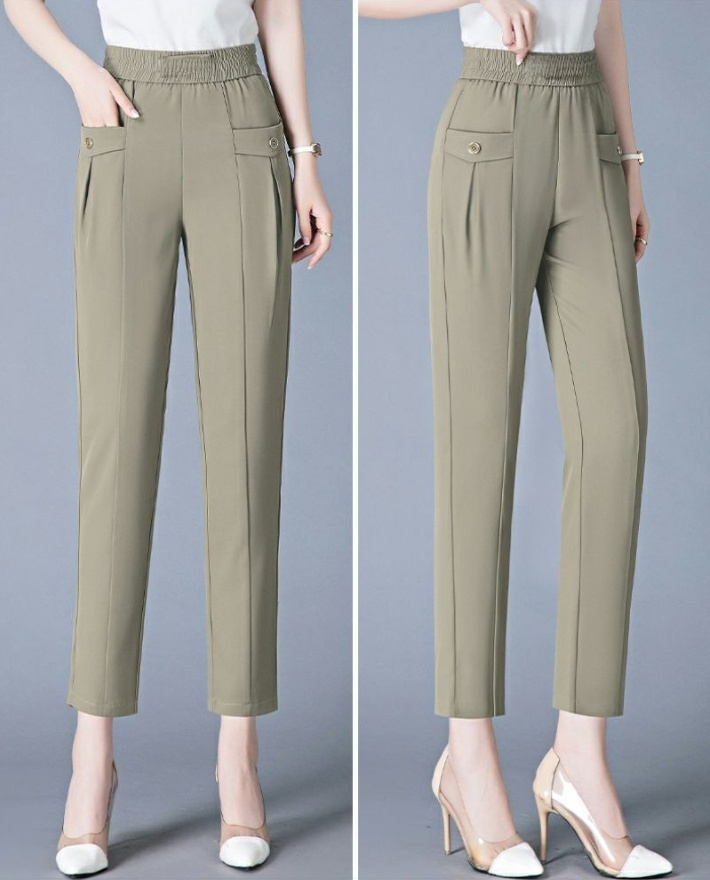 트렌디한 스모크 배기 팬츠 스타일링