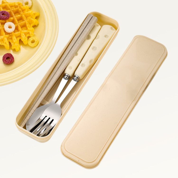 귀여운 치즈 식기 3종 세트