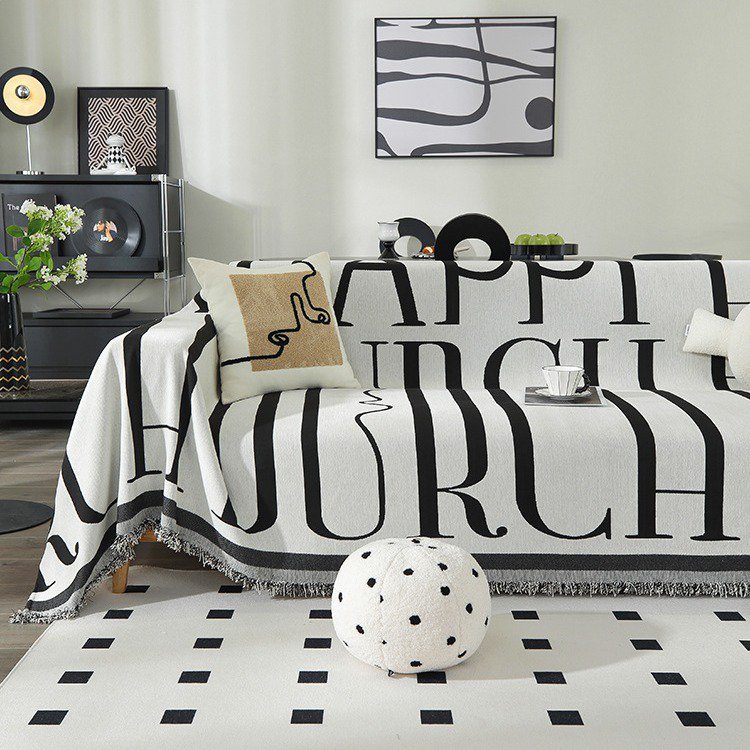 シェニール織ソファーカバー