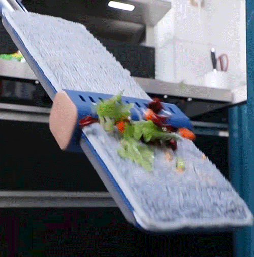 Wydajny mop płaski do różnych rodzajów podłóg