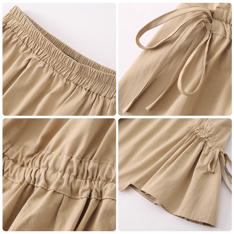 イレギュラーウエストゴムスカート