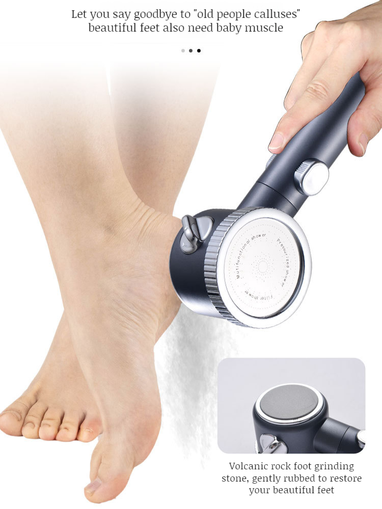 Powerful Booster Showerhead Handheld Filtered Faucet Bath