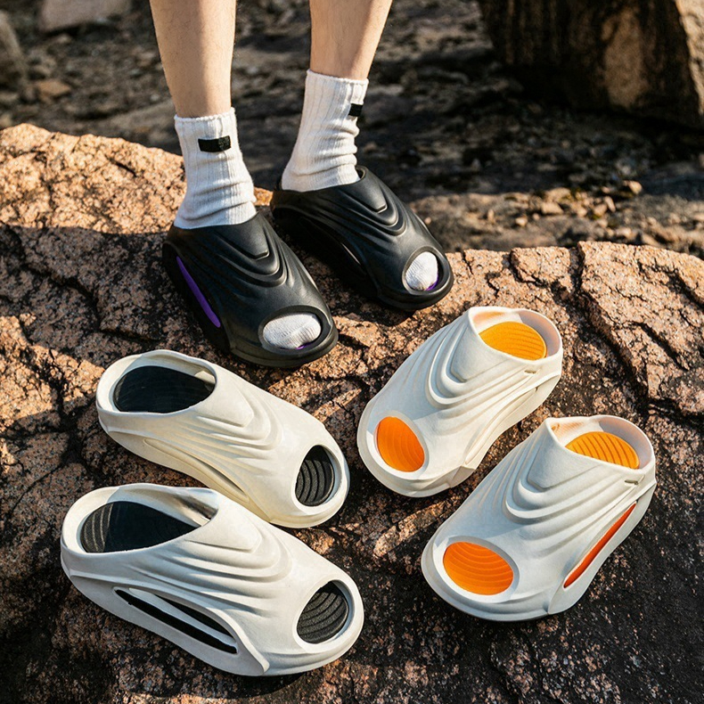 미끄럼 방지 아웃도어 슬리퍼 봄여름 굳은살 코코넛 슈즈 하이힐 비치 슬리퍼 캐주얼 외출 슬리퍼