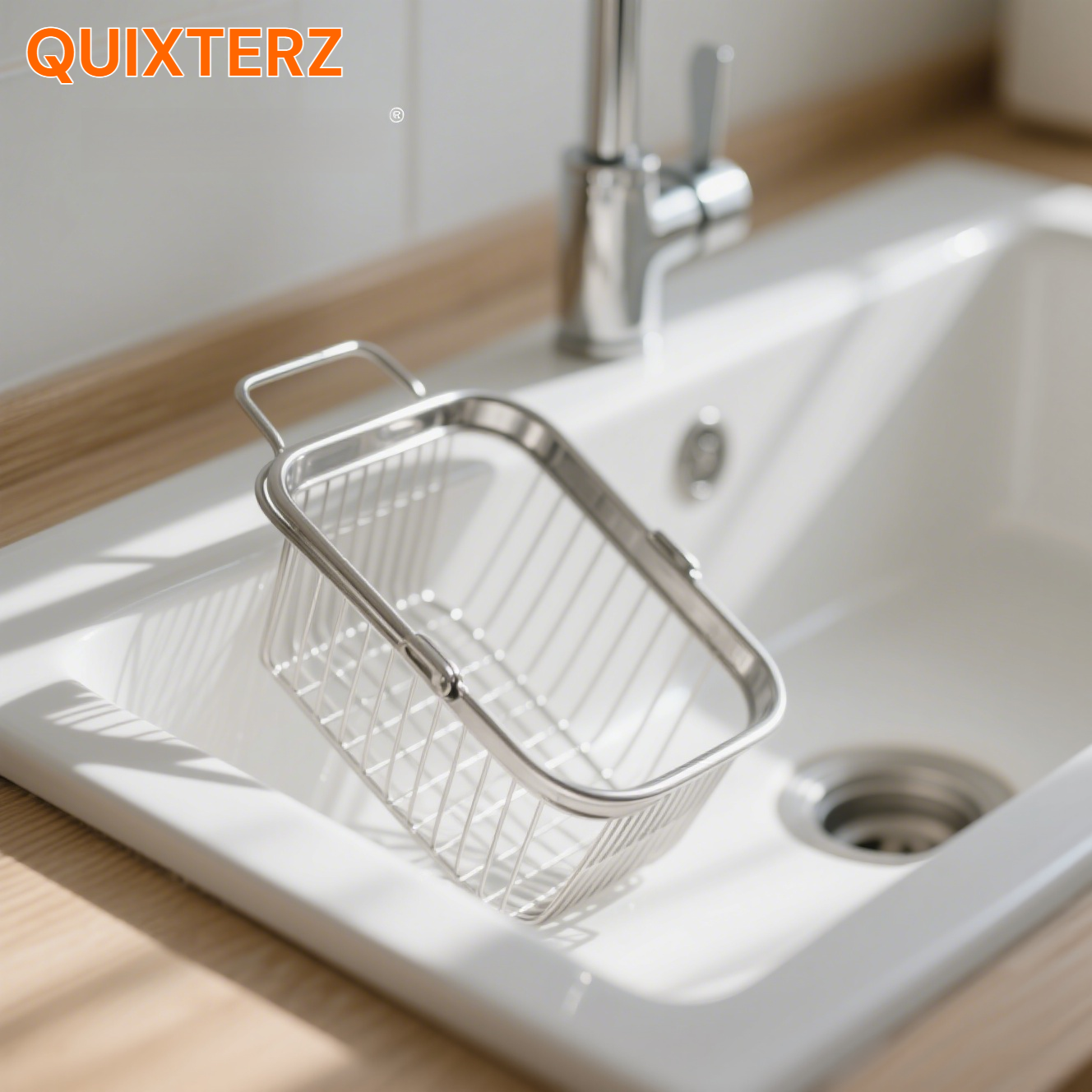 Canasta de escurrir de acero inoxidable 304