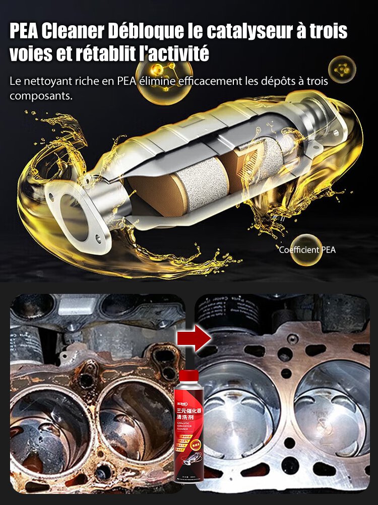 Supreme Nettoyant catalytique puissant à trois voies