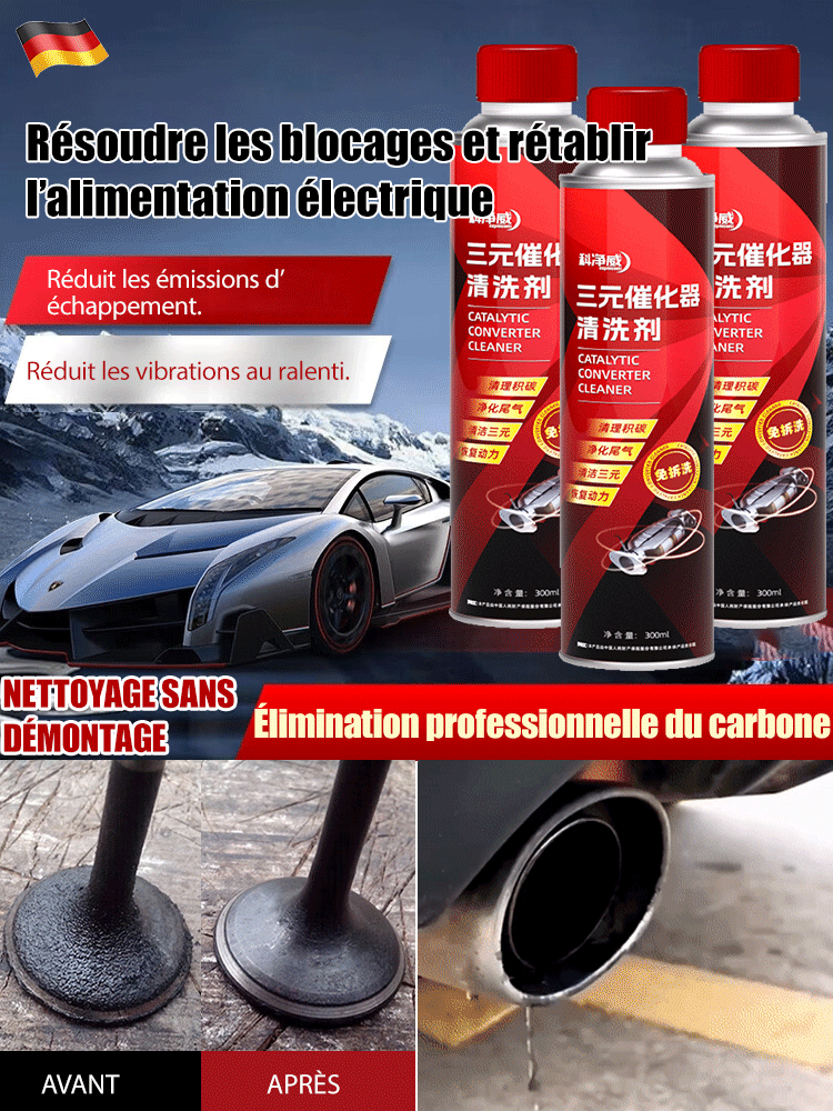 Supreme Nettoyant catalytique puissant à trois voies