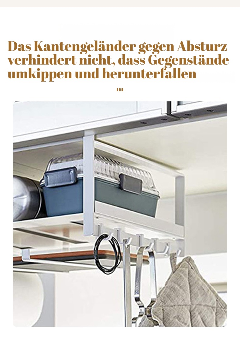 Starkes und langlebiges Hängeregal mit Multifunktion