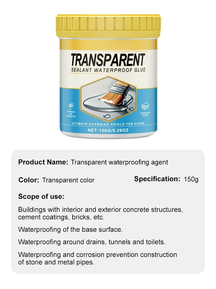 Transparent Invisible Sealing Waterproof Glue
