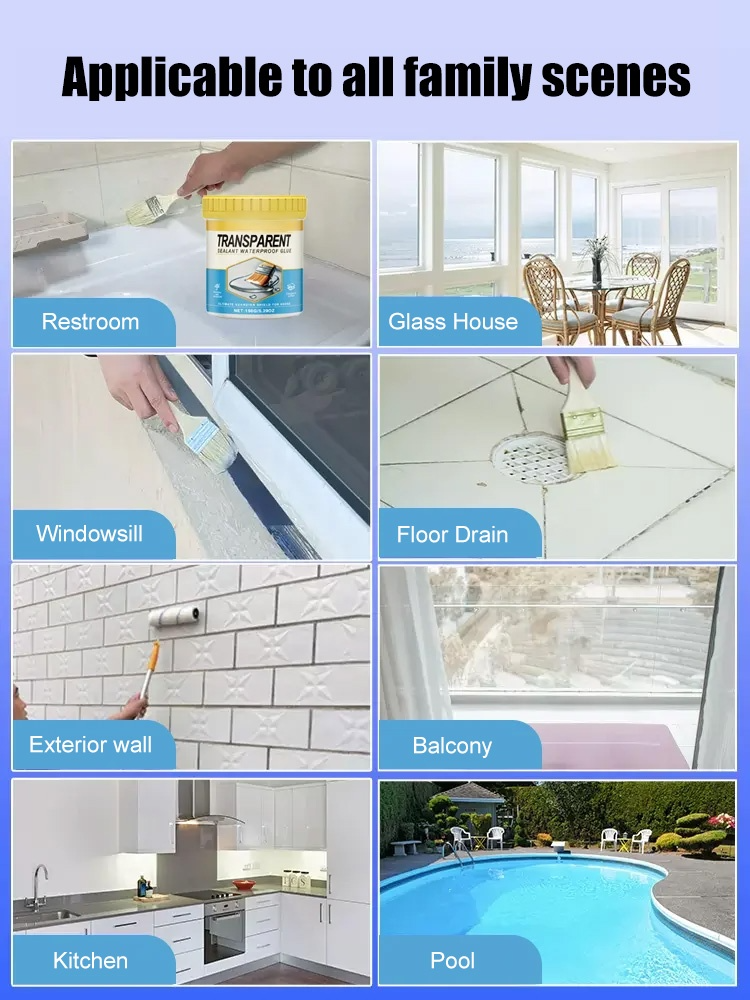 Transparent Invisible Sealing Waterproof Glue
