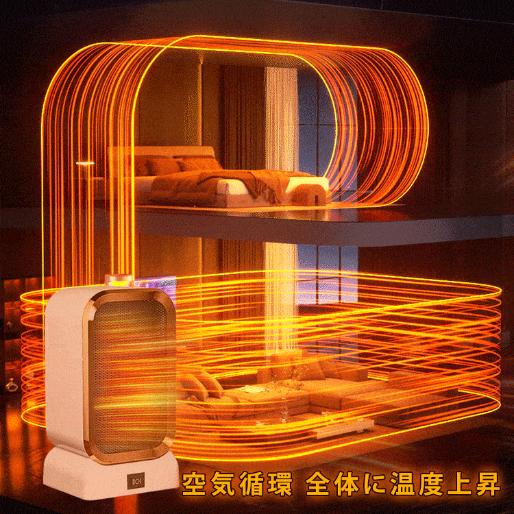 家庭用電気ヒーター、3秒で150平方メートルを加熱、1か月の電気代がたったの360円