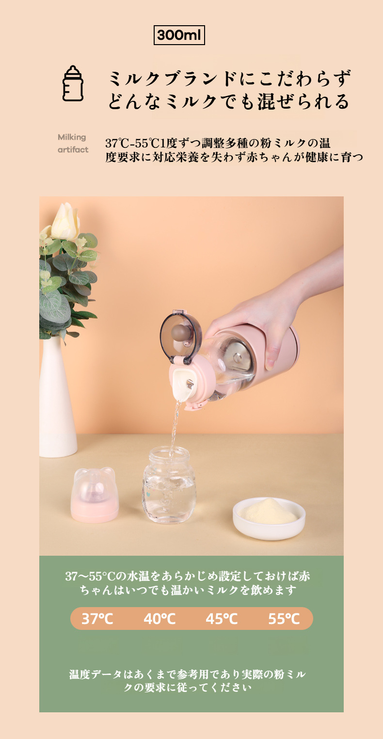 ポータブルサーモスタットカップの使用シーン