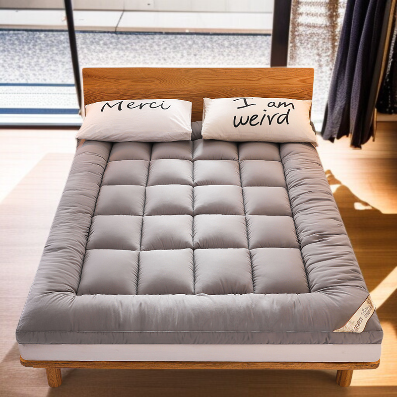 호텔 다다미에 두꺼운 매트리스 사계절 통용 상욕자 램스울 벨벳 매트리스