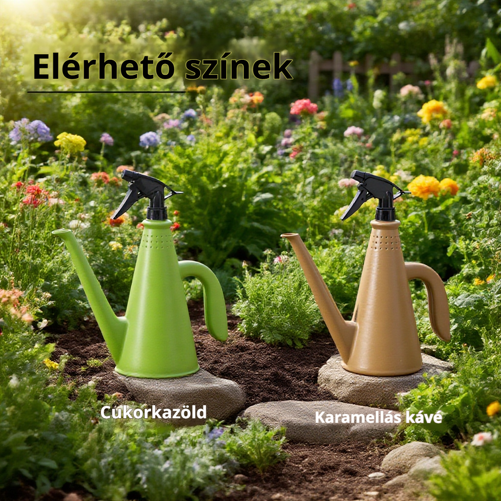 Kézi permetező és öntözőkanna, virágokhoz, otthoni használatra