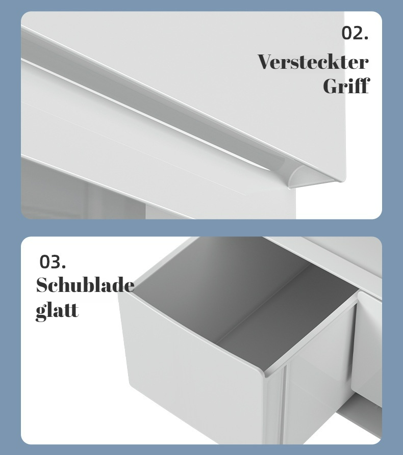 Praktische Box zur Aufbewahrung von Kosmetikartikeln