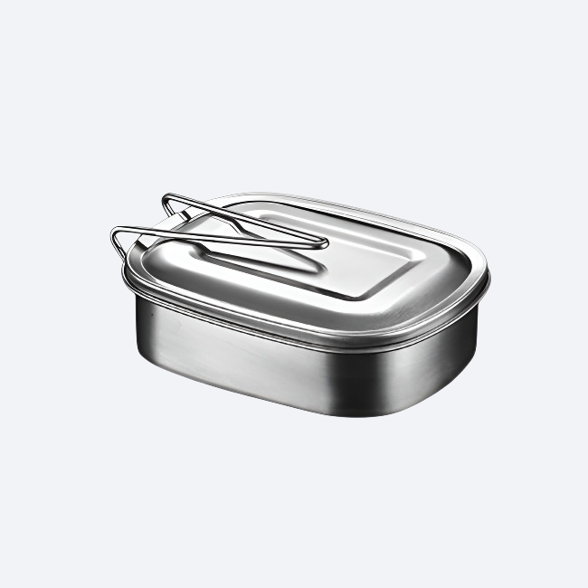 304 nerezová ocel obdélníkové zahubnutí jídlo krabice