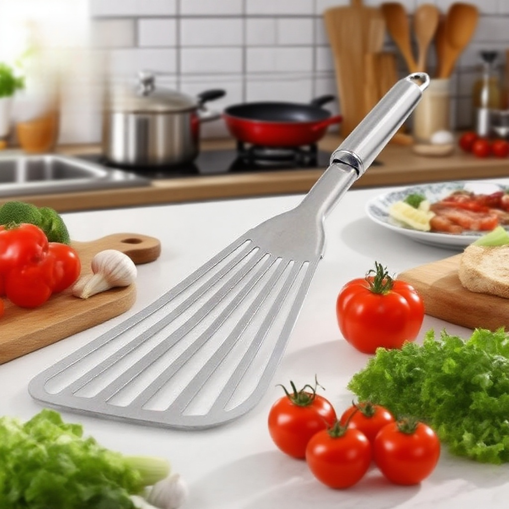 가정용 스테인리스 스틸 생선 튀김 주걱