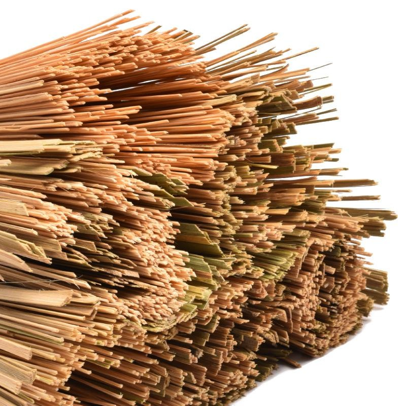 Čistící kartáč s dřevěnou rukojetí, klasické koště, kartáč s dlouhou rukojetí