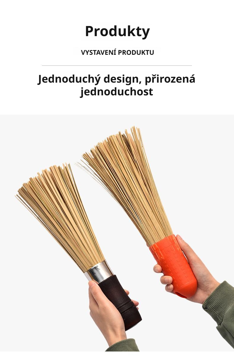 Univerzální čistící kartáč pro domácnost