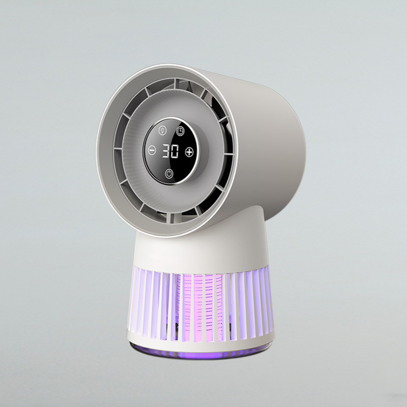 家庭用電撃蚊取り消灯ファン2 in 1