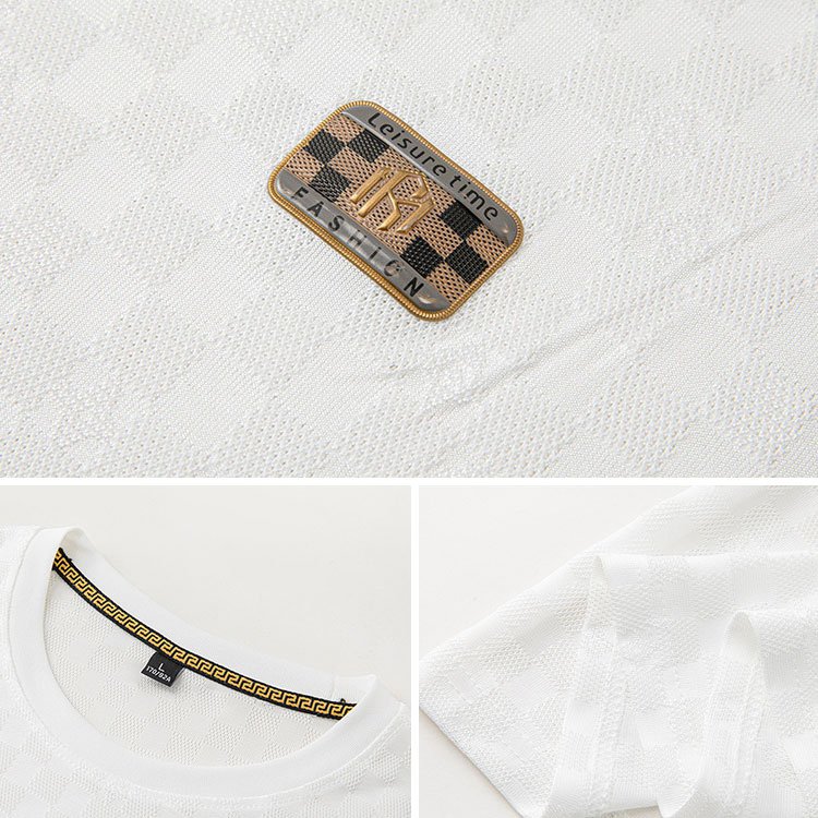 メンズアイスシルク半袖Tシャツ 