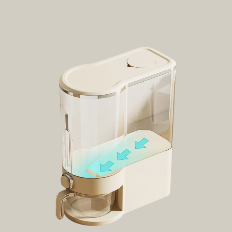 Haushalt Insektschutz Feuchtigkeitsdruck aus Reis Lebensmittelbehälter