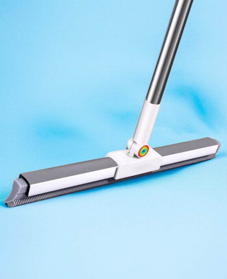 Balai double face pour éliminer l'eau et la poussière