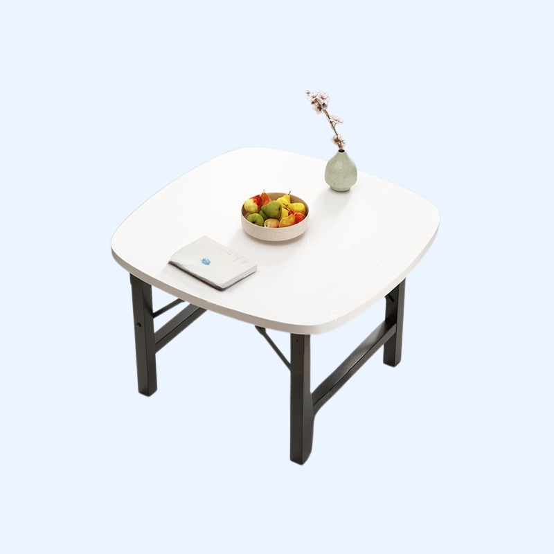 Foldable living room solid wood low table