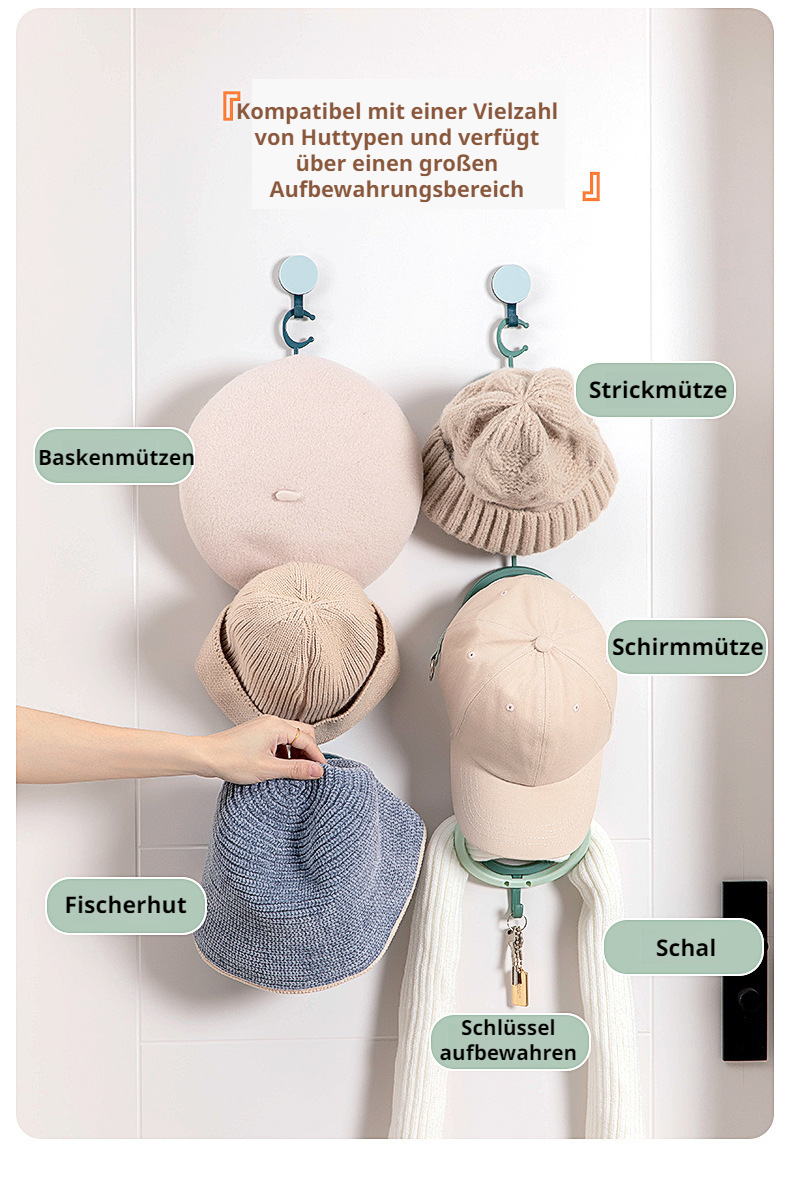 Mehrzweck-Türhänger für Accessoires