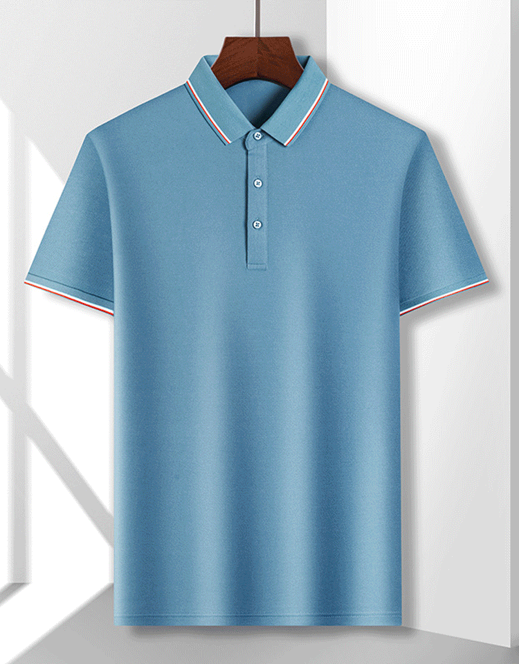 남자 뽕나무 실크 반팔티셔츠 캐주얼 면 솔리드 반팔티셔츠 남성복 캐주얼 반팔티셔츠 주의