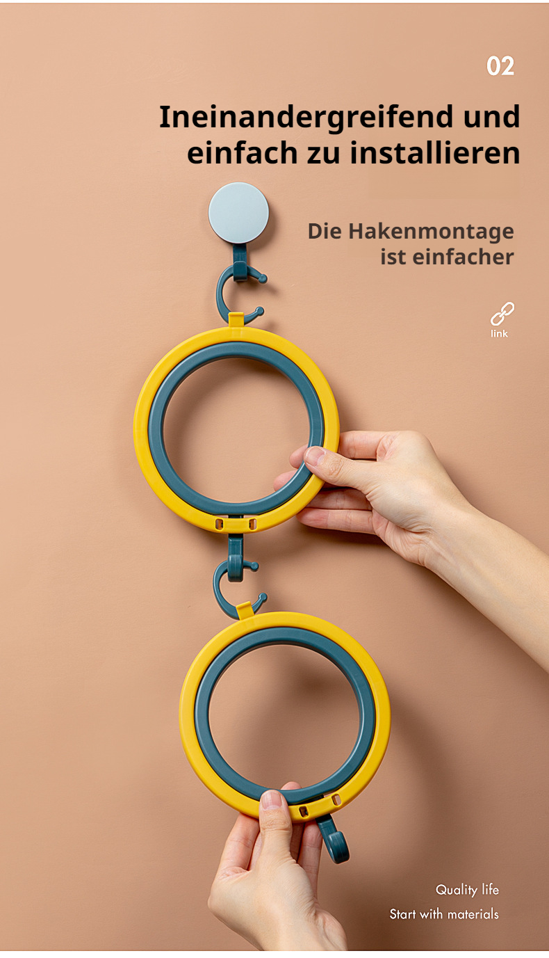 Einfach zu installierende Hutablage