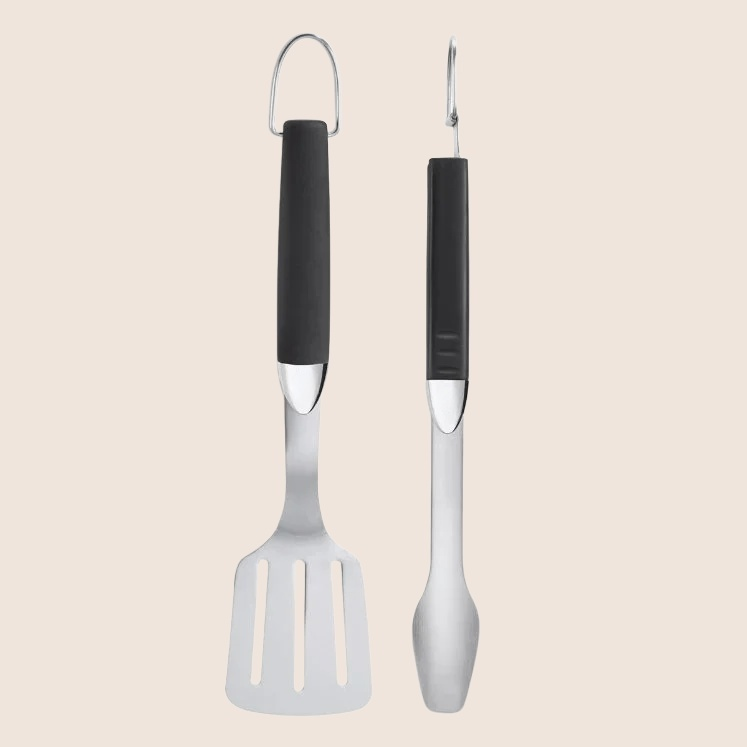 스테인리스 스틸 3종 세트 바비큐 도구 세트