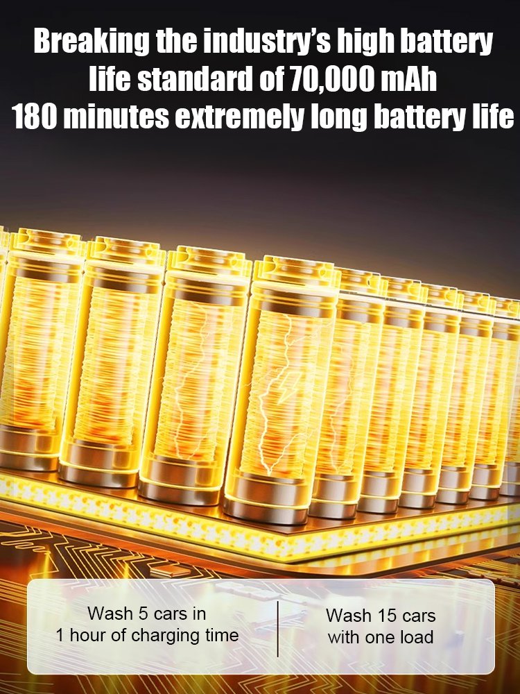 High pressure car wash gun