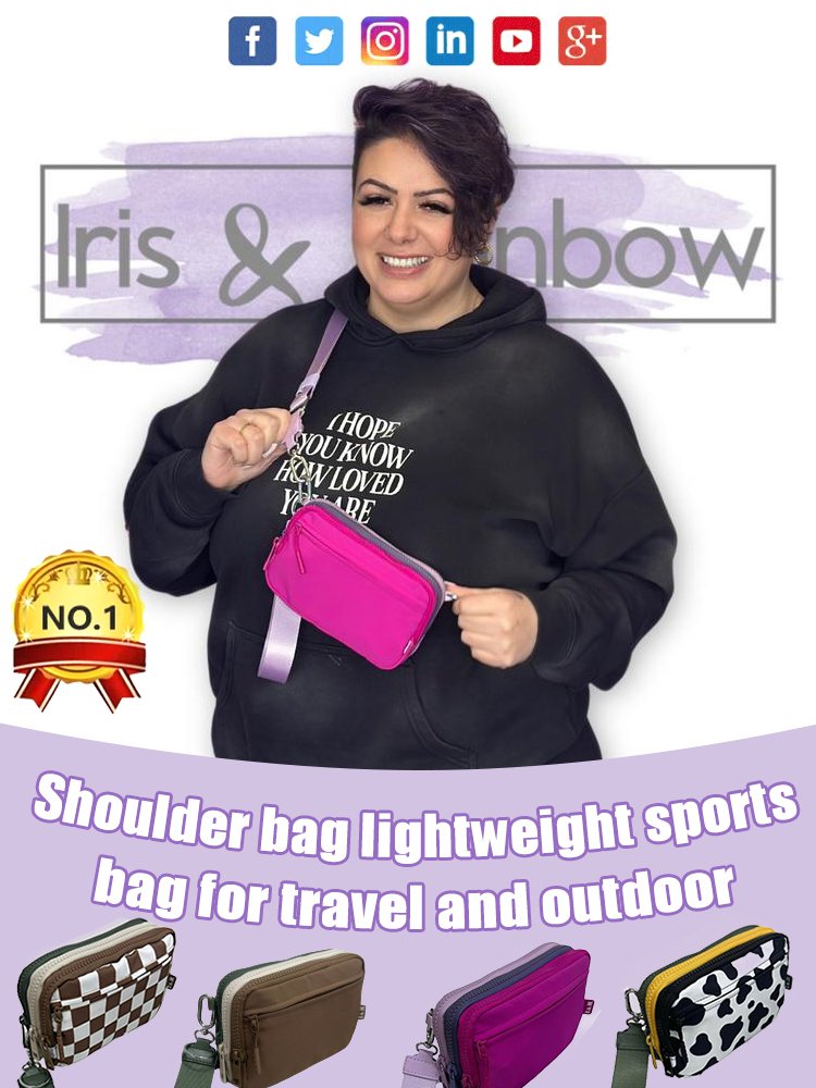 Shoulder bag lightweight sports bag for travel and outdoor