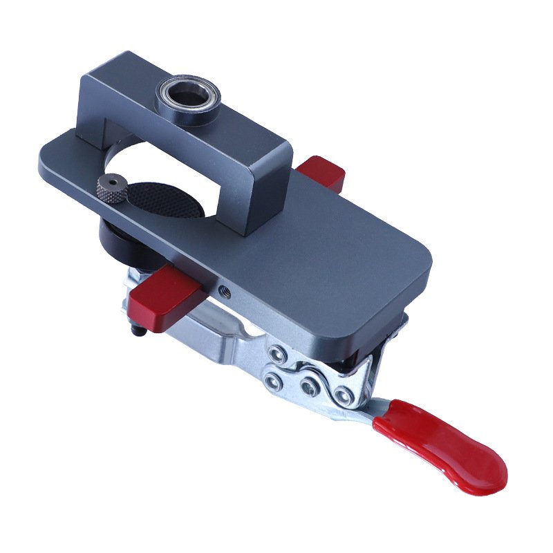 ヒンジオープナー キャビネットドア穴あけ補助工具 穴あきロケーター ヒンジ取り付け工具