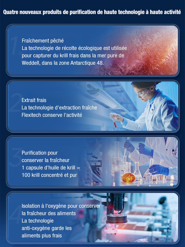 Huile de krill importée de Russie