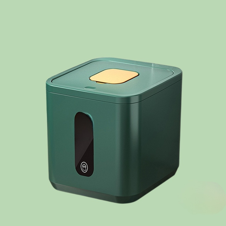 ハッチ式防虫防湿密封米貯蔵箱