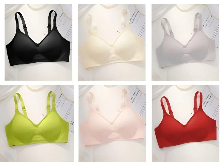 Lencería femenina con soporte de gel