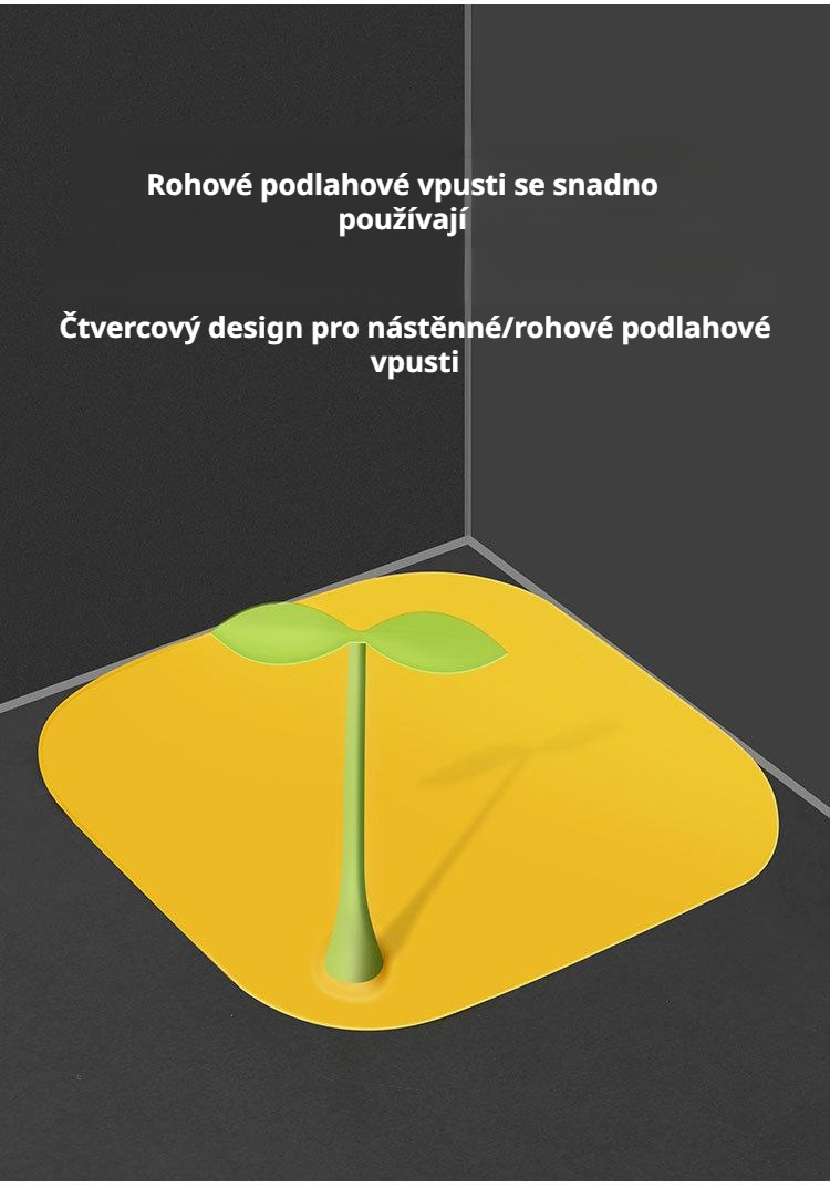 Instalace silikonové samolepky na kuchyňský odtok