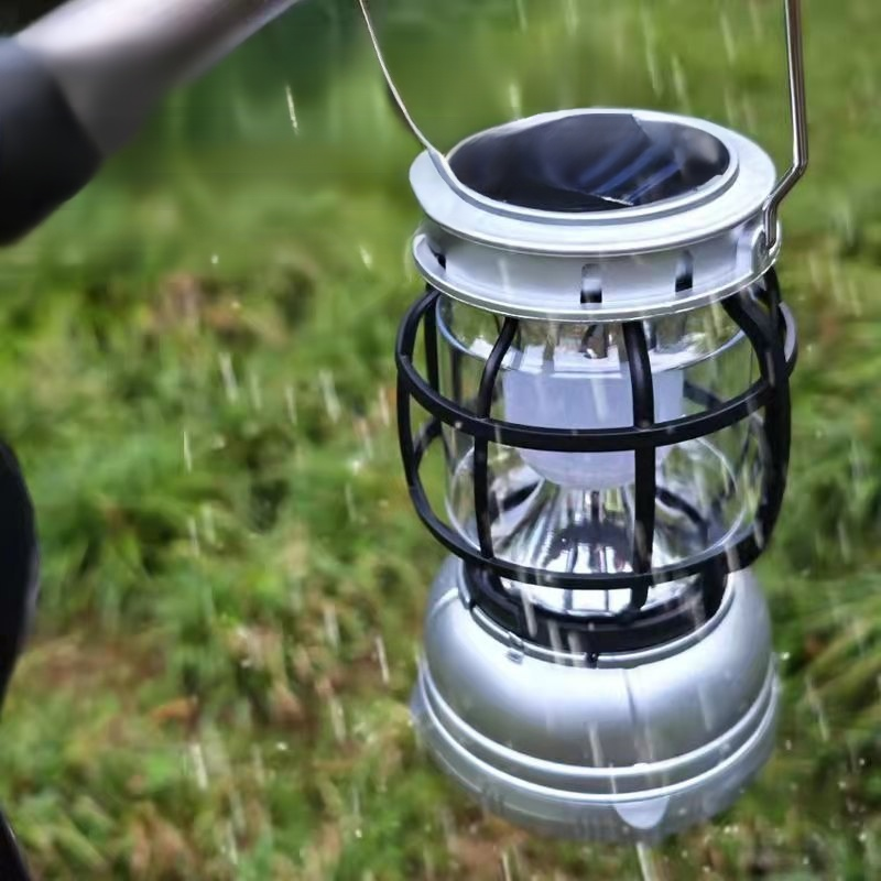 太陽能復古露營燈