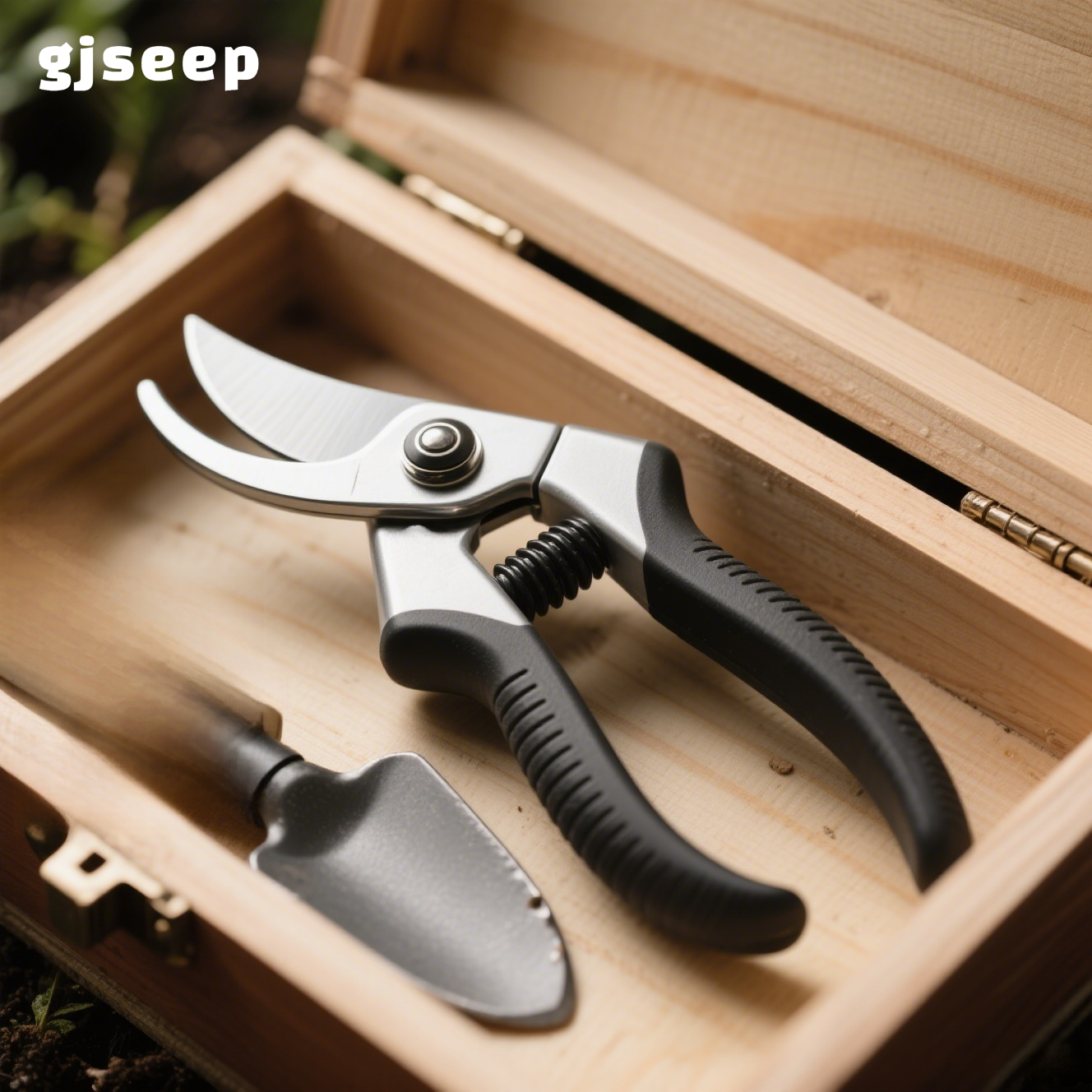 Stainless steel pruning shears