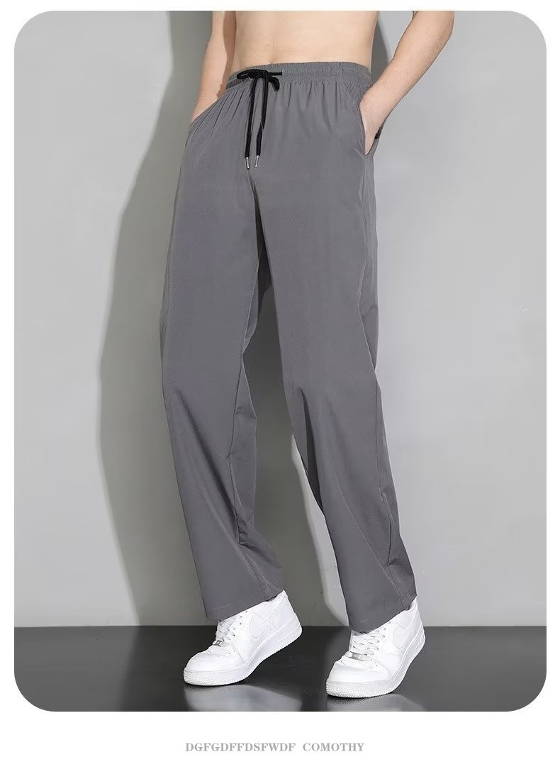 남자용 스트레이트 트레이닝 바지