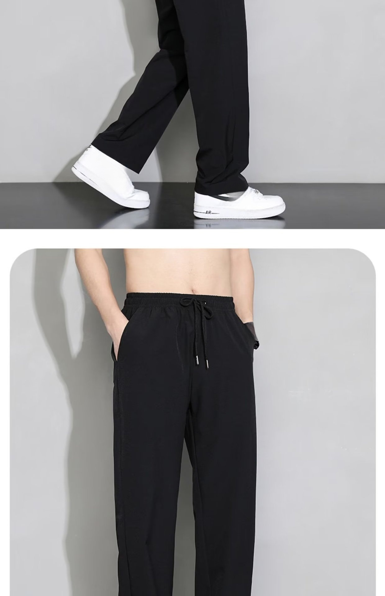 봄가을용 남자 캐주얼 팬츠