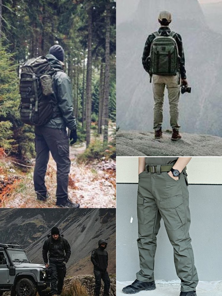 【99%의 군인이 입고 있는】전술 멀티 포켓 바지