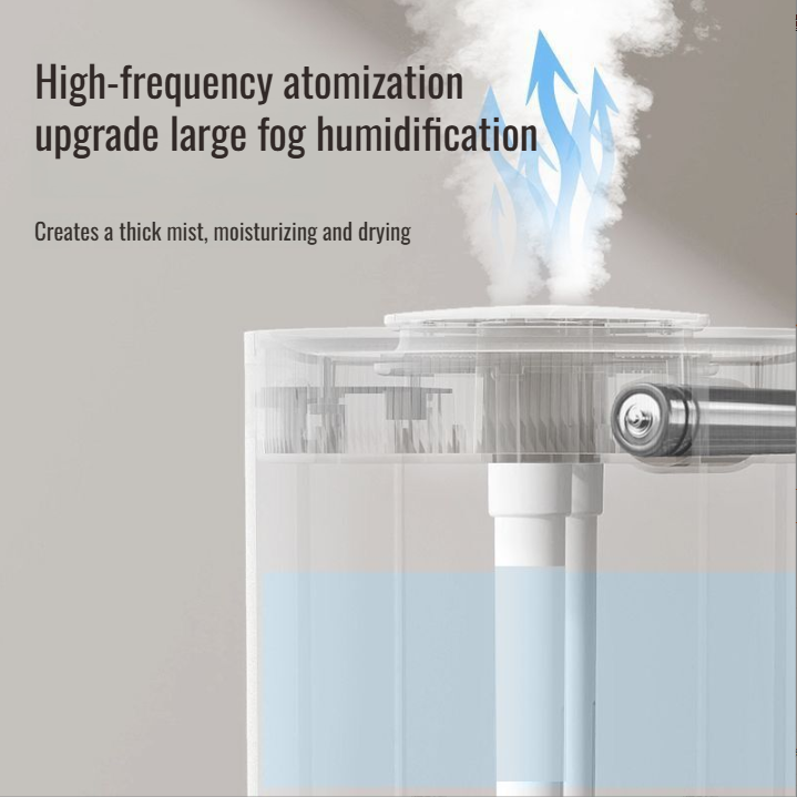 Cute mini double head home office spray humidifier